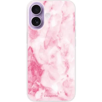 Pouzdro na mobilní telefon Odolné silikonové pouzdro iSaprio - RoseMarble 16 - iPhone 17