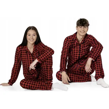 Pánské pyžamo Teplé pyžamo Bavlna Dámské Pánské Zateplené Unisex Zimní 2531 3XL