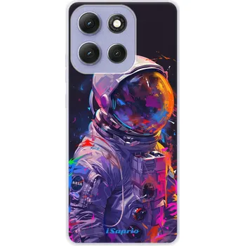 Telefonní příslušenství Odolné silikonové pouzdro iSaprio - Neon Astronaut - Motorola Moto G86 5G