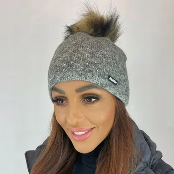 Čepice Čepice Eisbär šedá vel. univerzální