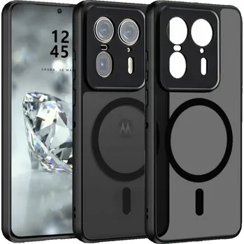 Pouzdro na mobilní telefon Zadní Kryt BBE CASE pro Motorola Edge 50 Ultra, černý