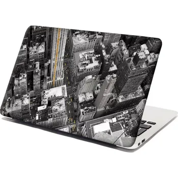 samolepka Sablio Samolepka na notebook Pohled z mrakodrapu - 29x20 cm