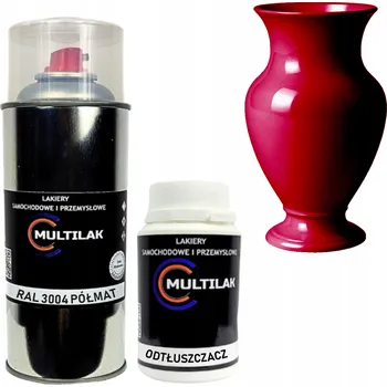 Barva ve spreji Lak ve spreji na vázy RAL 3004 POLOMATNÝ