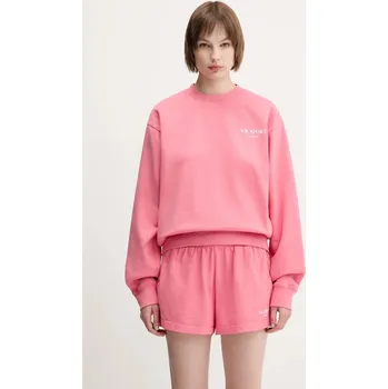 Dámská mikina Bavlněná mikina Sporty & Rich Wimbledon, M, růžová, 38X