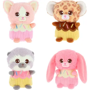 plyšák KEEL SF3071 Voňavé plyšové cupcaky 16 cm - 4 druhy (1 ks)
