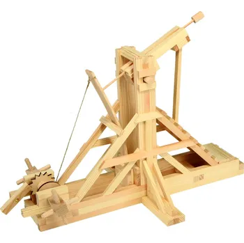 Dřevěná hračka Walachia Dřevěná slepovací stavebnice Vrhač šípů