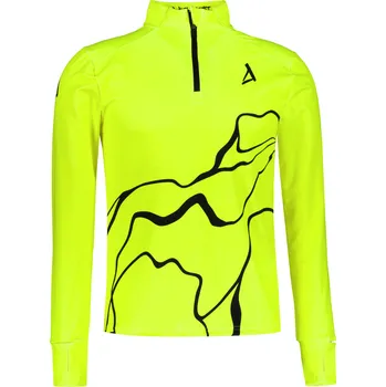 Pánská mikina Pánská sportovní mikina premium plus ALTISPORT VOJ/ALM073MI04 FLUO-YELLOW M