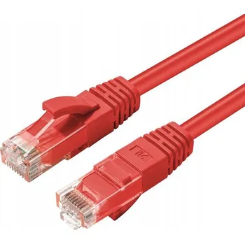 Síťový kabel MicroConnect U/UTP CAT6 10M červený LSZH
