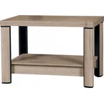 Konferenční stolek Veneti obdélníkový 90 x 60 x 61 cm, odstíny hnědé