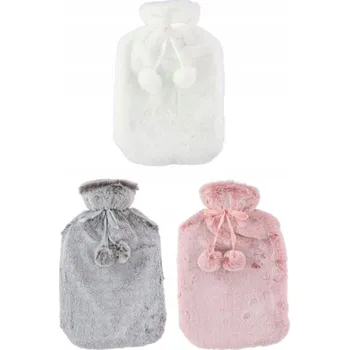 Termofor TERMOFOR S BAMBULEMI V KOŽÍŠKU TEPLÝ 2 L RŮZNÉ BARVY