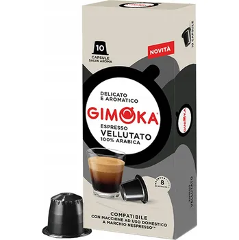 Kapsle do Nespresso Gimoka Espresso Vellutato, 10 ks