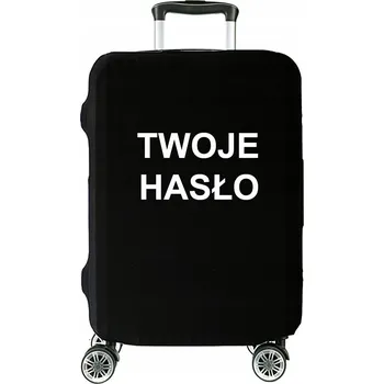 Ferocity Střední tvrdý kufr polyester + Obal na kufr 85 l