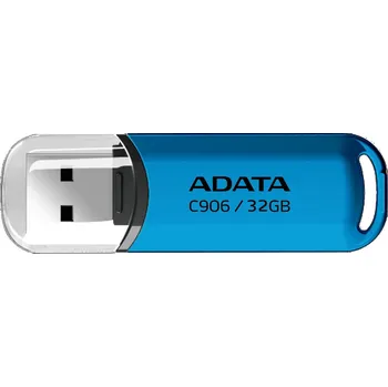 USB flash disk Pendrive ADATA AC906-32G-RWB 32 GB USB 2.0 modrý