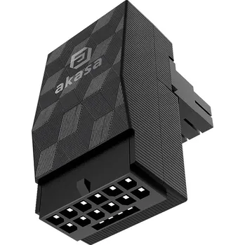Akasa adaptér G-Nexus P16, 16-pin na 12+4Pin, 12VHPWR Adaptér, 90°
