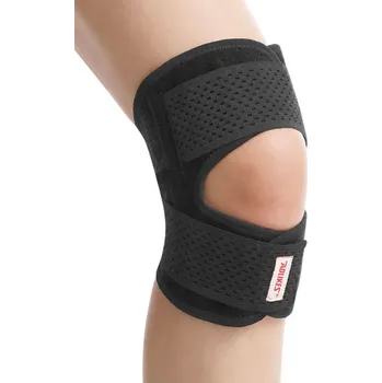 Nastavitelná kolenní ortéza Aolikes se stabilizátory | ortéza, bandáž - Černá pravice , S