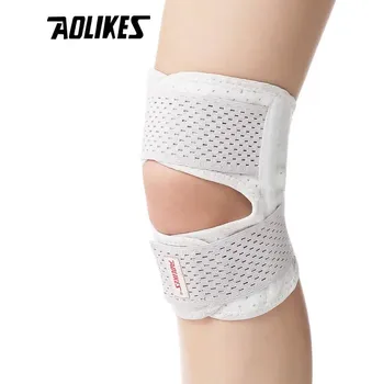 Nastavitelná kolenní ortéza Aolikes se stabilizátory | ortéza, bandáž - Bílá levice , S