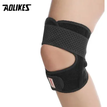 Nastavitelná kolenní ortéza Aolikes se stabilizátory | ortéza, bandáž - Černá levice , M
