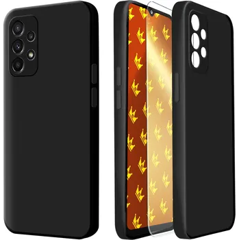 Pouzdro na mobilní telefon Zadní Kryt Hello Case pro Samsung Galaxy A23 černý