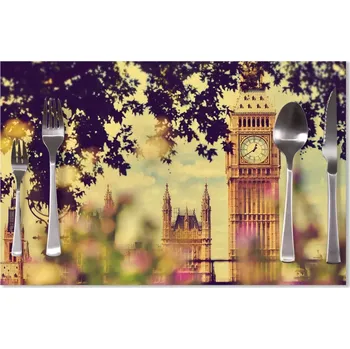 prostírání Sablio Prostírání Londýn Big Ben Flowers: 40x30cm