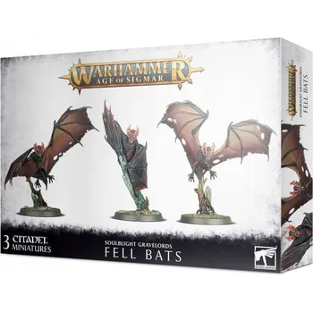 Figurka Warhammer Fantasy Battle Upíří hrabata Netopýři smrti sada 3 kovových figurek Games Workshop