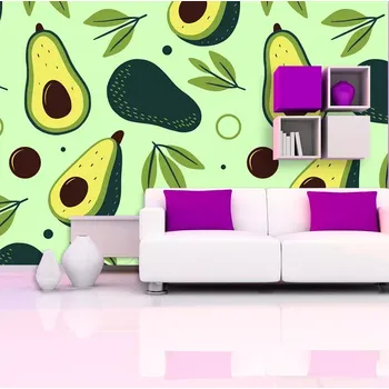 Tapeta Sablio Tapeta Kreslené avokádo - 125x75 cm