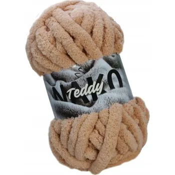 Příze Tlustá příze Nako Teddy 11585 Medová (200gr/22mt)