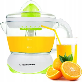 Odšťavňovač Odšťavňovač na citrusy Esperanza ELEKTRICKÝ odšťavňovač na CITRONY bílý 25 W