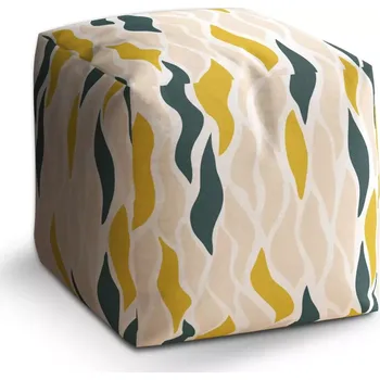 Taburet Sablio Taburet Cube Harmonie tvarů: 40x40x40 cm