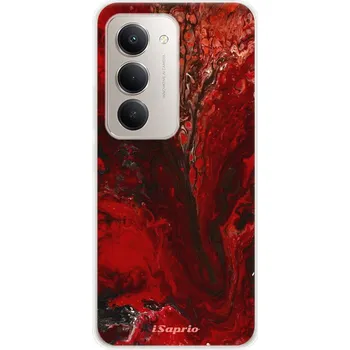 Pouzdro na mobilní telefon Odolné silikonové pouzdro iSaprio - RedMarble 17 - Xiaomi Redmi 15