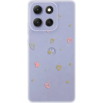 Pouzdro na mobilní telefon Odolné silikonové pouzdro iSaprio - Lovely Pattern - Motorola Moto G86 5G