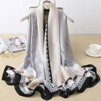 Šála Dámská hedvábná šála č. 5