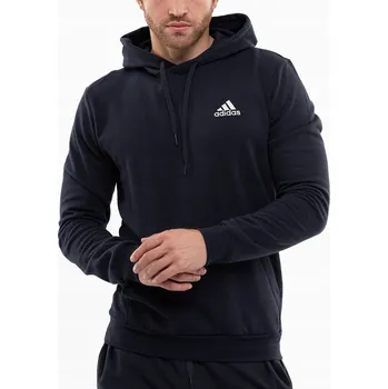Pánská mikina Pánská mikina s kapucí fleecová mikina Adidas Essentials vel XXL
