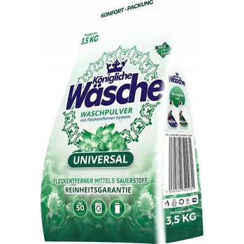 Prací prostředek Německý univerzální prací prášek 3,5 kg na 50 praní Königliche Wäsche
