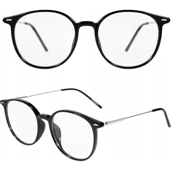 Sluneční brýle Theblogshop brýle bez dioptrií nerdy černé