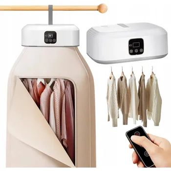 Sušák na prádlo Přenosný ELEKTRICKÝ SUŠÁK NA PRÁDLO INTELIGENTNÍ STERILIZACE SKLÁDACÍ
