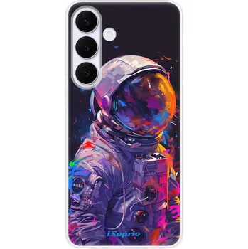 Odolné silikonové pouzdro iSaprio - Neon Astronaut - Samsung Galaxy S25 FE