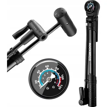 pumpička Ruční pumpička Rockbros Přenosná pumpička černá