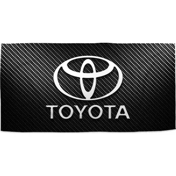 Osuška Sablio Ručník Toyota Carbon - 50x100 cm