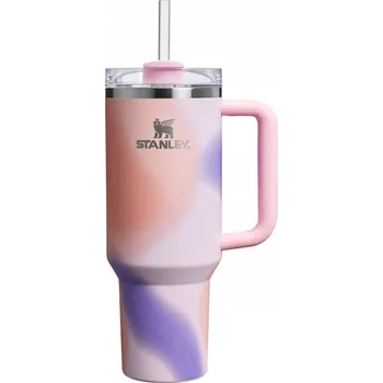 Termoska Stanley Quencher H2.O FlowState Termoska 1,18 l Růžová s efektem pohybu (Rose Petal Motion)
