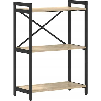 Knihovna Police dřevěná VidaXL 60 x 30 cm dub sonoma