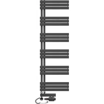 Radiátor Vodovodní a elektrický koupelnový radiátor Sophia 1840x600 antracit žebříkový