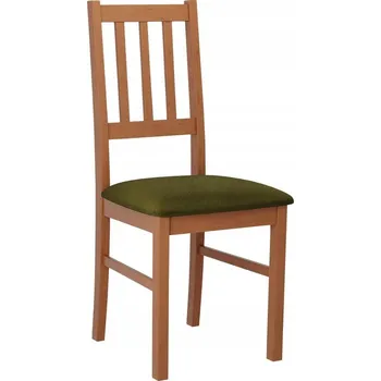 Jídelní židle Židle do kuchyně EDON 4 - olše/tmavá olivová