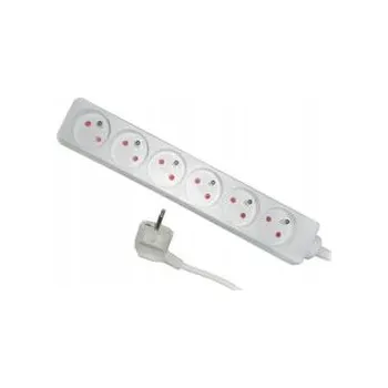 Napájecí kabel Prodlužovací Kabel s přepěťovou ochranou Retlux 5 m, 6 zásuvek ks bílý