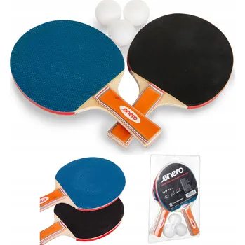 Stolní tenis Hobby Sada na Ping Pong ENERO 2 Rakety 3 Míčky Stolní Tenis Pálky