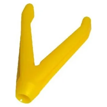 Daemons Rohatinka plastová žlutá přední bez závitu