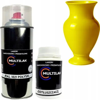 Barva ve spreji Lak ve spreji na vázy RAL 1021 LESK