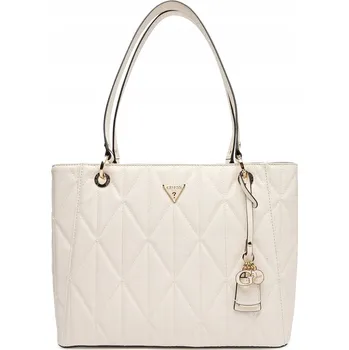 Kabelka Guess shopper kabelka eko kůže bílá