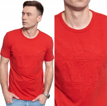 Pánské tričko Pánské tričko s kulatý výstřihem Mustang, velikost M