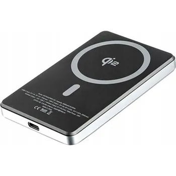 Powerbanka PowerBank ER POWER Qi2 Dual 5000mAh s USB-C - vesmírně šedá