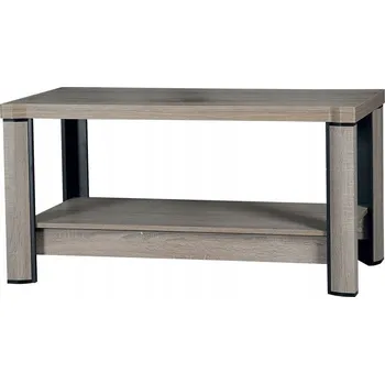 Konferenční stolek Konferenční stolek Veneti obdélníkový 120 x 60 x 61 cm, odstíny hnědé